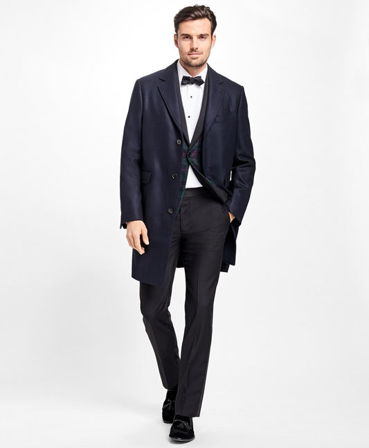 Brooks Brothers Men Classic Mason Topcoat