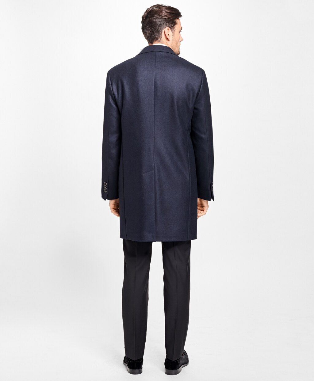 Brooks Brothers Men Classic Mason Topcoat