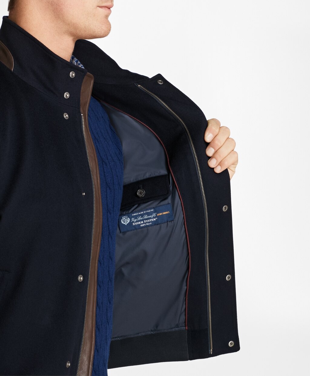 Brooks Brothers Men BrooksStorm® Bomber Jacket