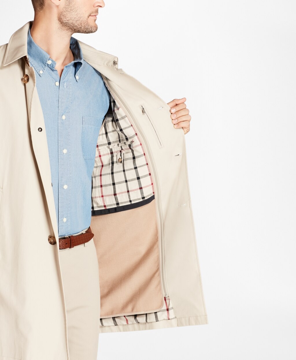 Brooks Brothers Men Newbury Trench Coat