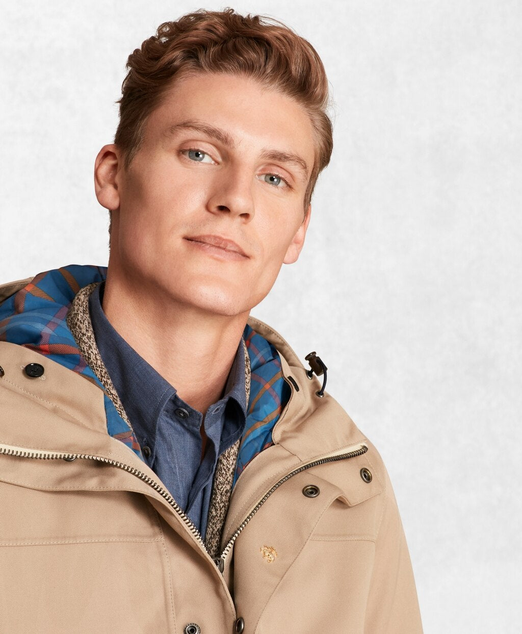 Brooks Brothers Men Golden Fleece® 2-in-1 Twill Parka
