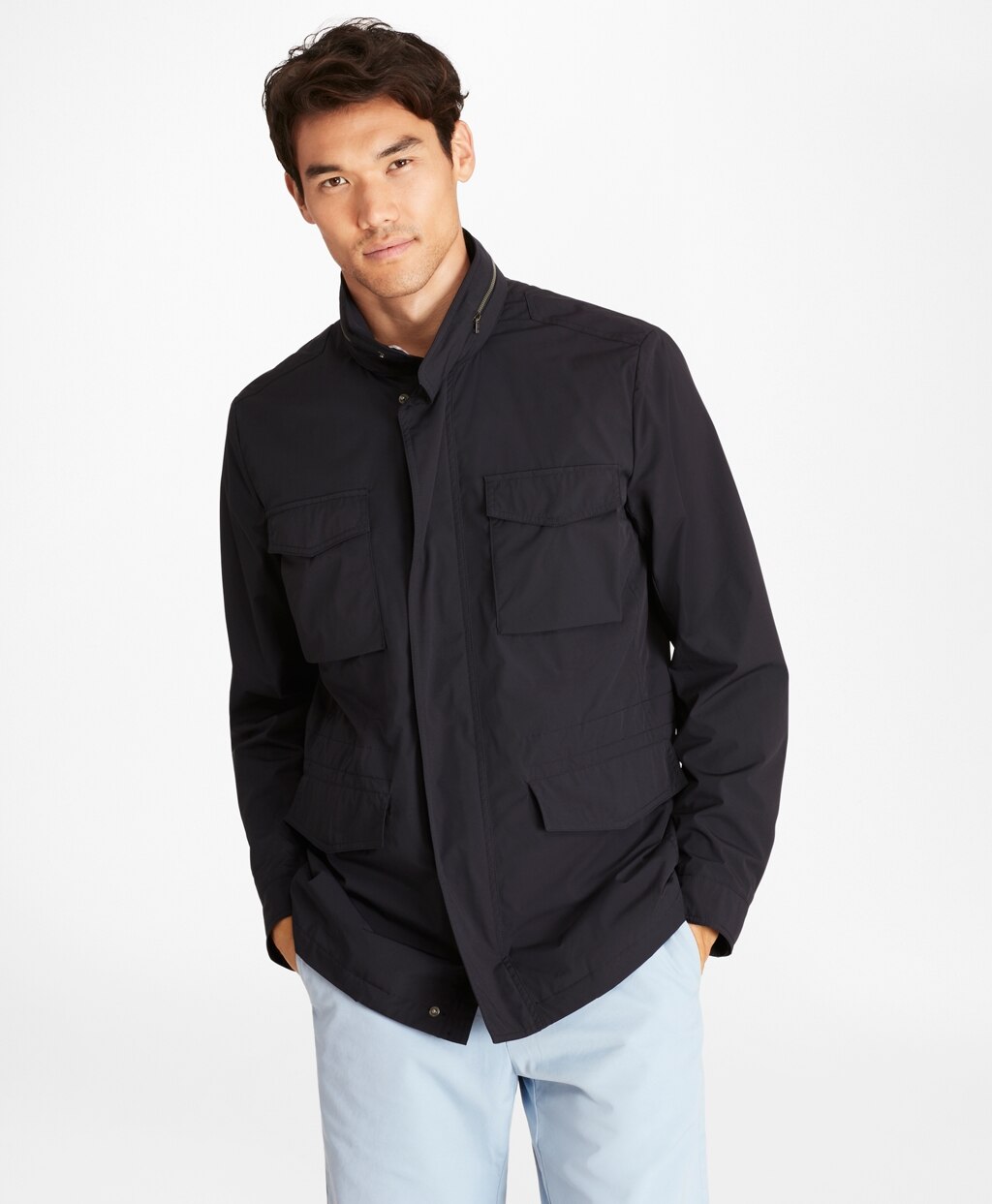 Brooks Brothers Men Water-Repellent Field Jacket