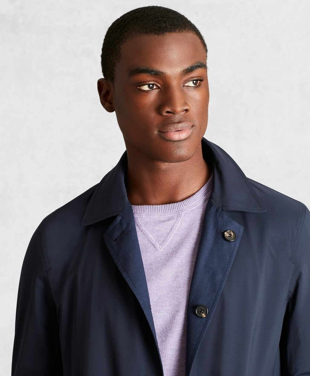 Brooks Brothers Men Golden Fleece® Reversible Packable Trench Coat