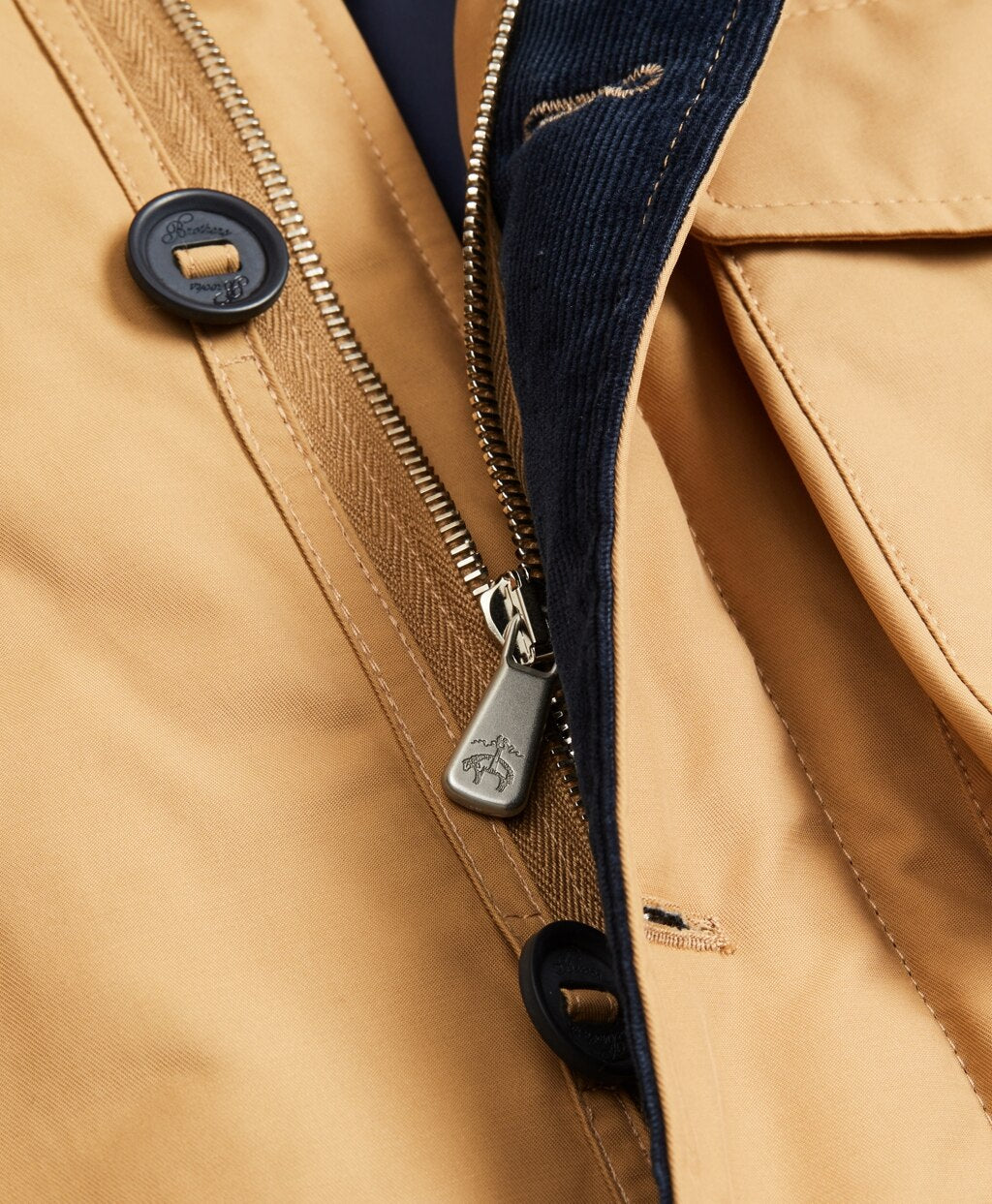 Brooks Brothers Men Removable-Lining Barn Coat