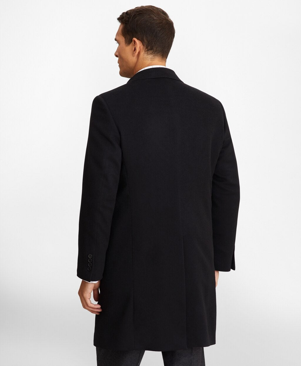 Brooks Brothers Men BrooksStorm® Westbury Cashmere Overcoat