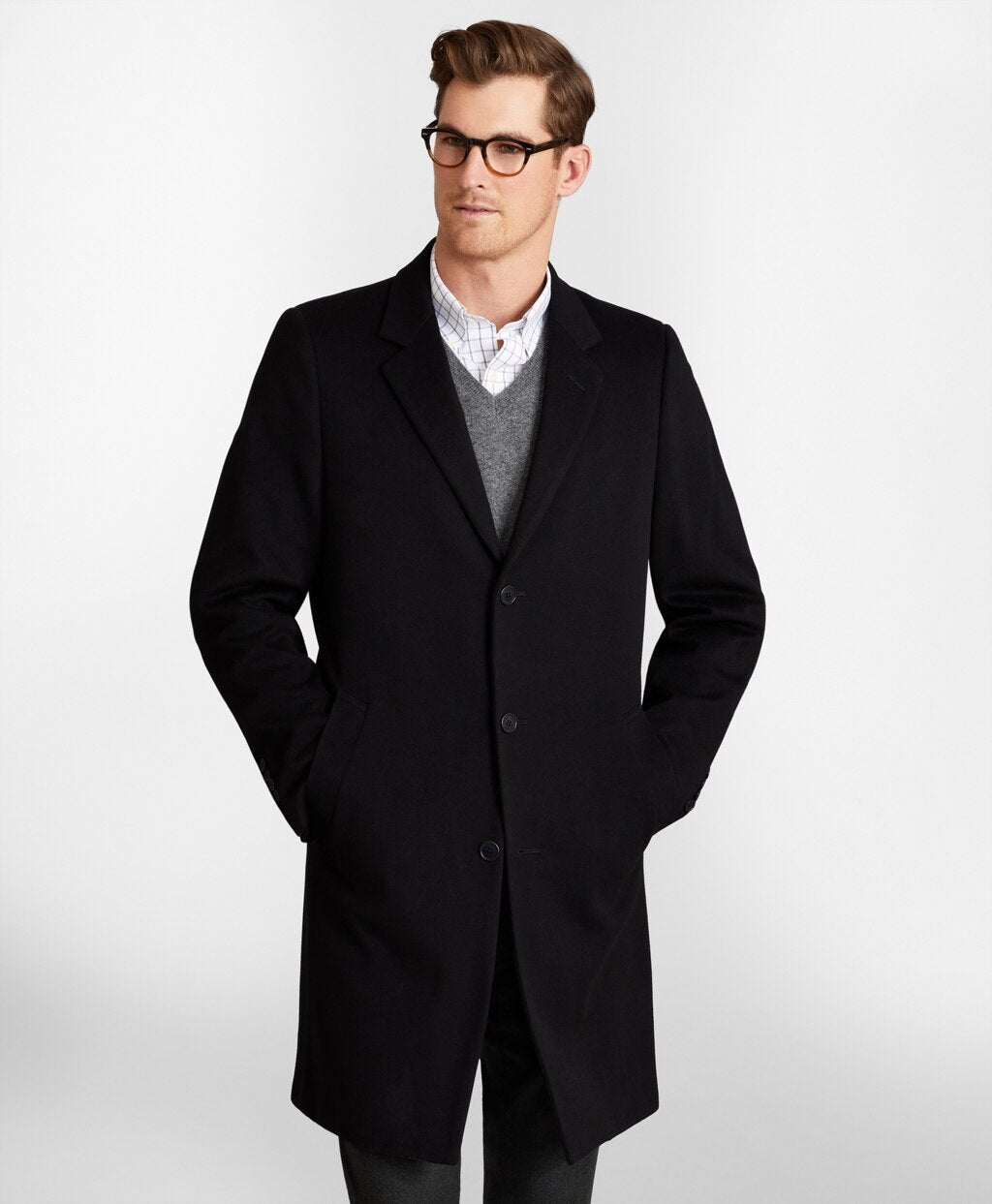 Brooks Brothers Men BrooksStorm® Long Town Coat