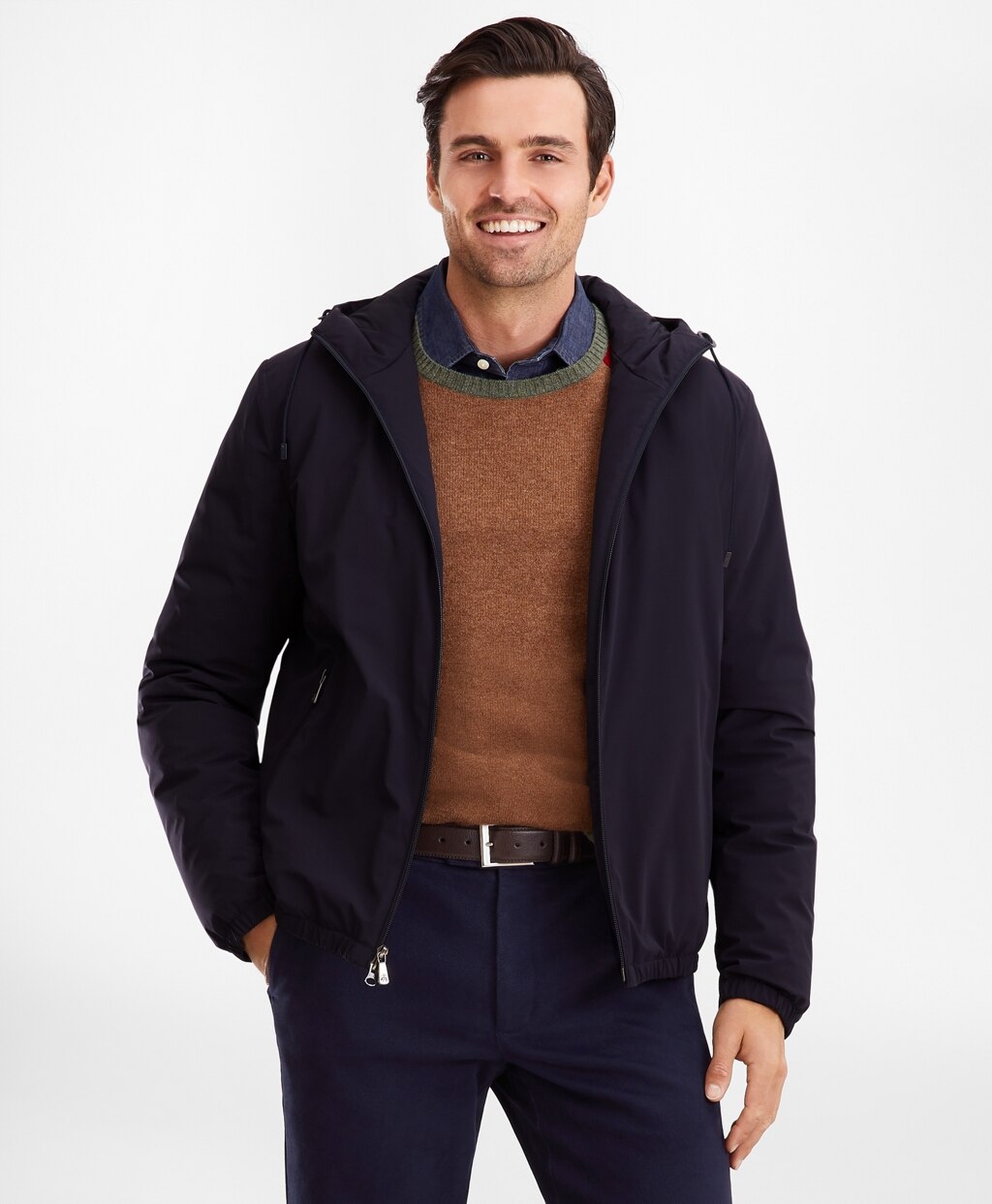 Brooks Brothers Men Down Puffer Coat