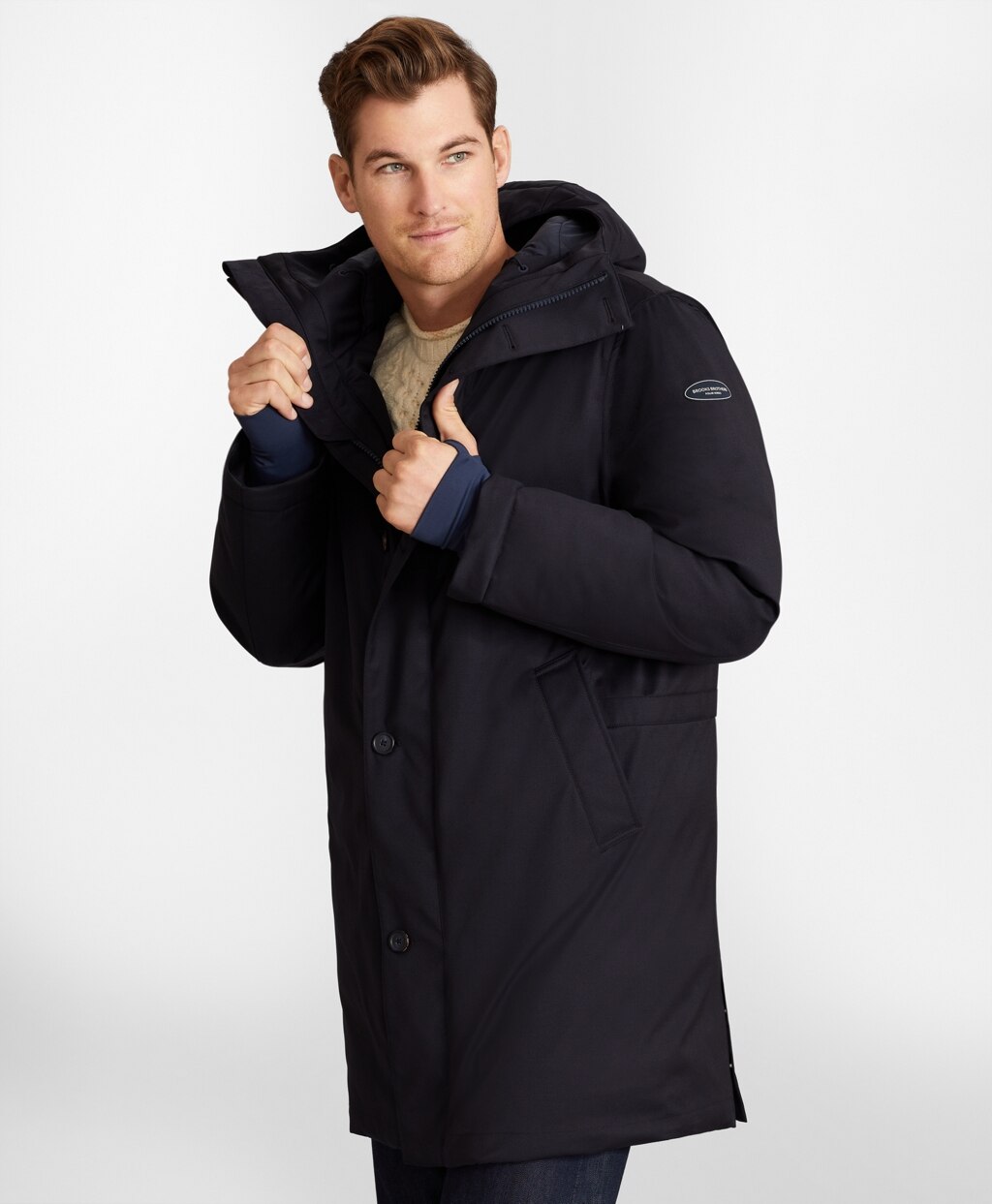 Brooks Brothers Men Polar Series™ Waterproof Wool Parka