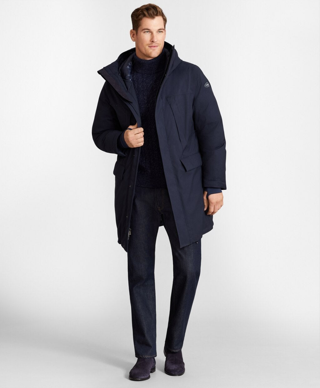 Brooks Brothers Men Polar Series™ Waterproof Tech Parka