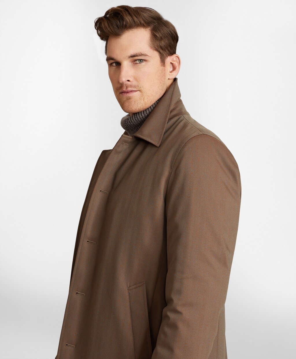 Brooks Brothers Men Golden Fleece® Trench Coat
