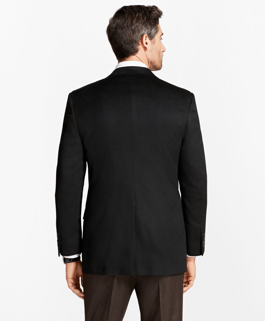 Brooks Brothers Men Madison Fit Two-Button Cashmere Sport Coat