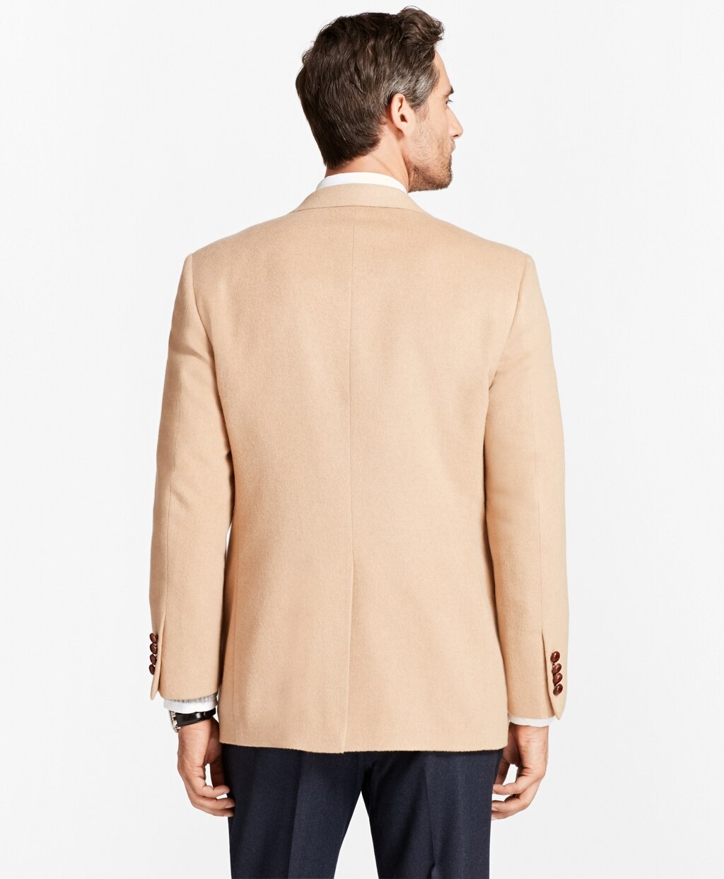 Brooks Brothers Men Madison Fit Camel Hair Sport Coat