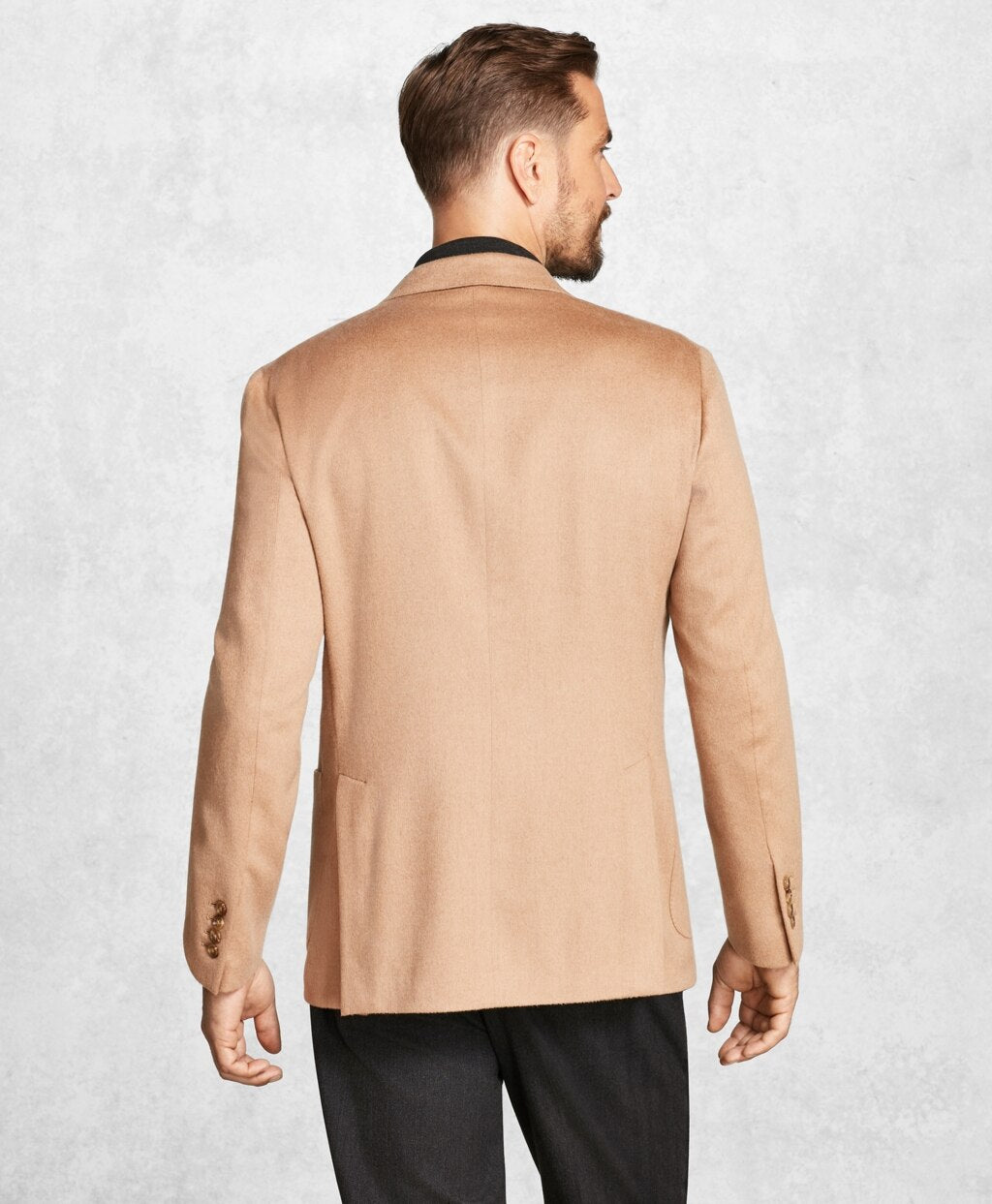Brooks Brothers Men Golden Fleece® Camel Hair Sport Coat