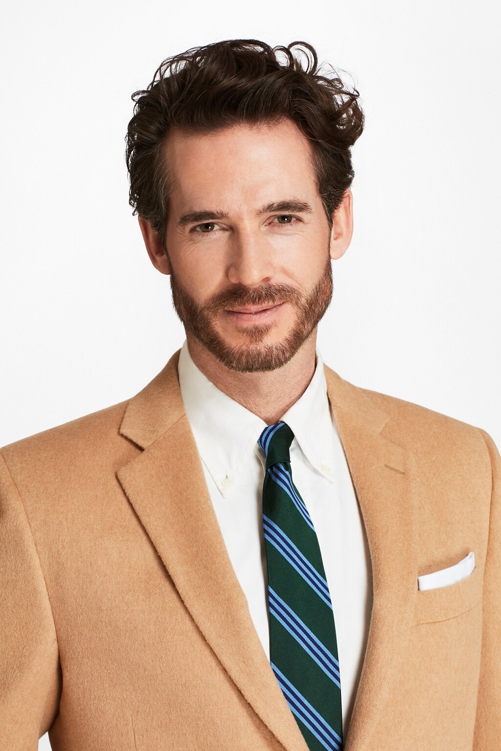 Brooks Brothers Men Regent Fit Camel Hair Sport Coat