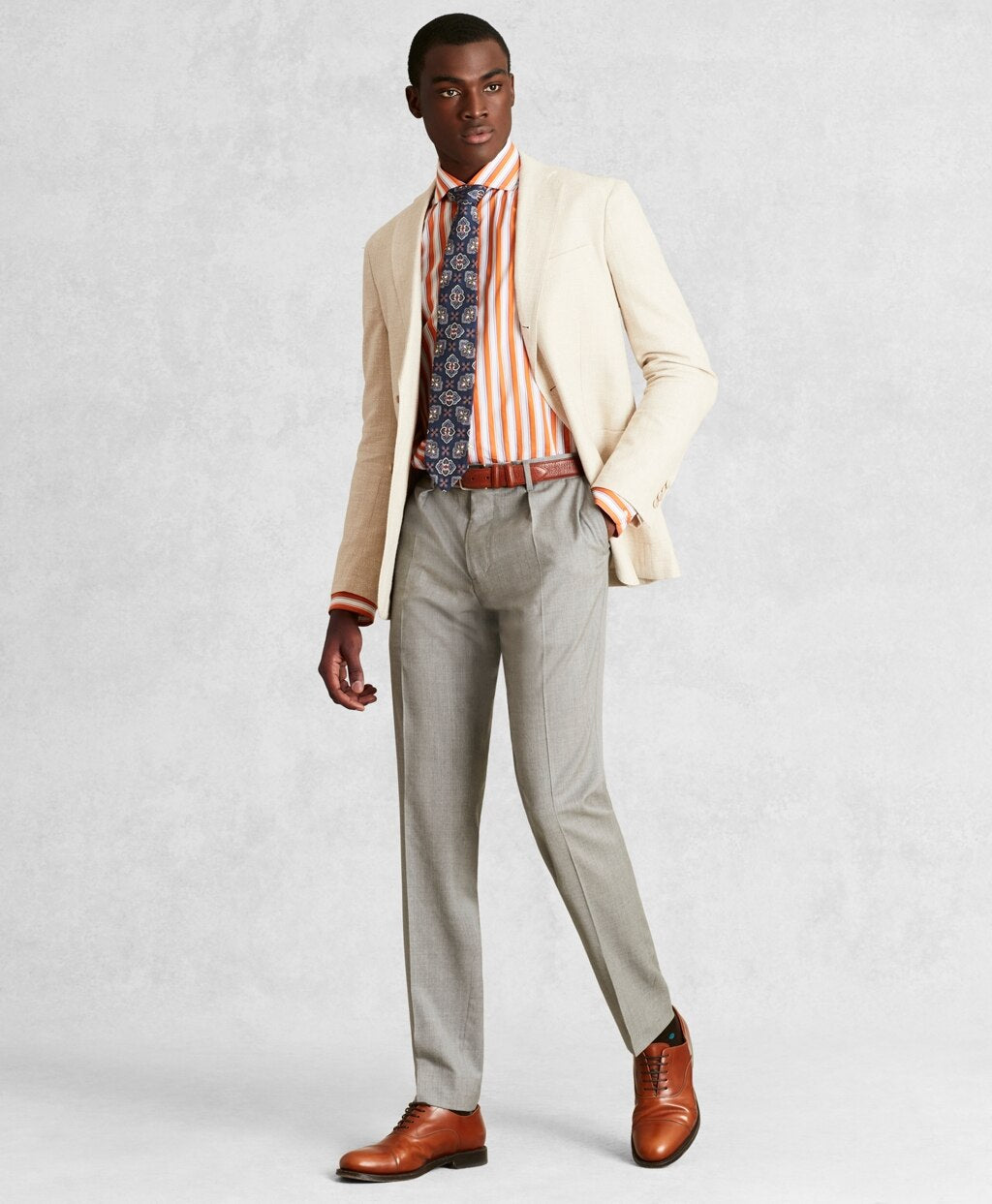 Brooks Brothers Men Golden Fleece® Cotton-Blend Sport Coat