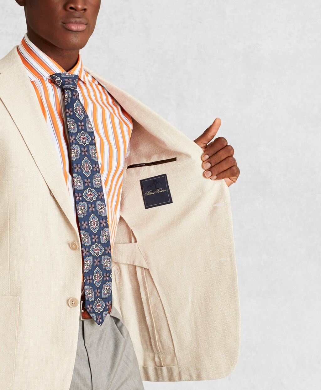 Brooks Brothers Men Golden Fleece® Cotton-Blend Sport Coat