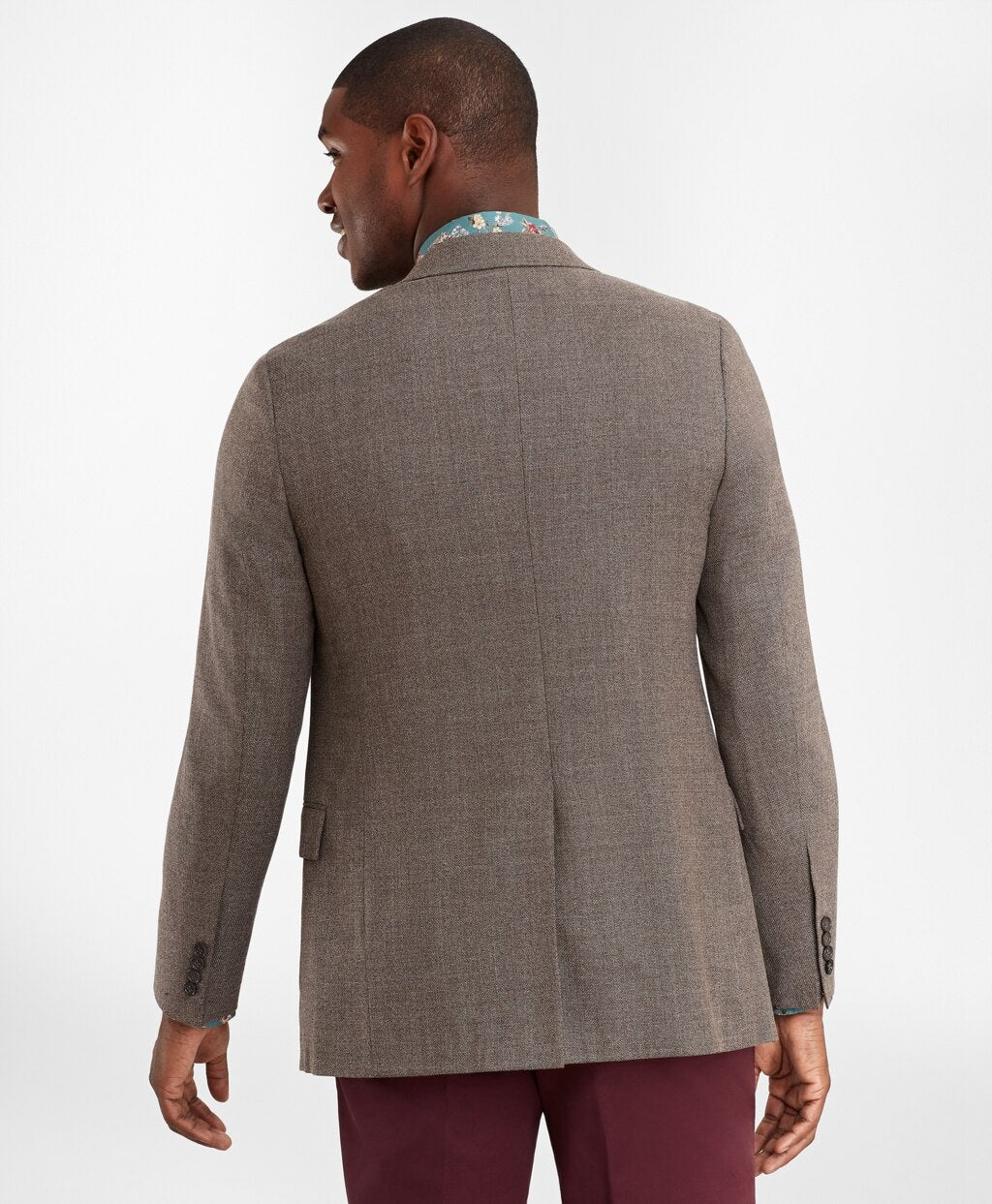 Brooks Brothers Men Regent Fit Hopsack Sport Coat