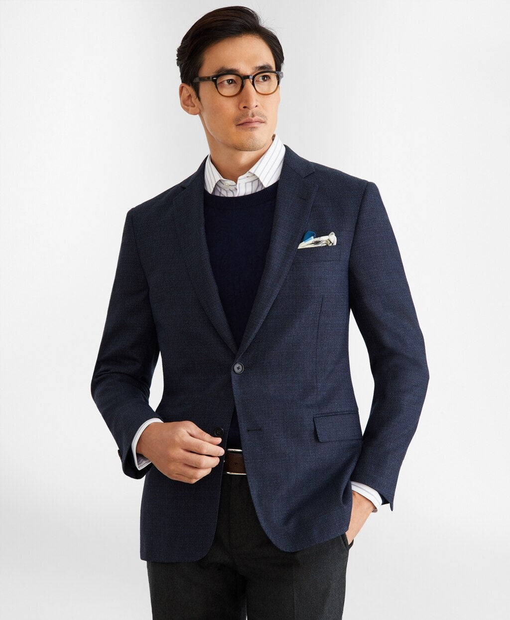 Brooks Brothers Men Regent Fit Two-Button Sport Coat