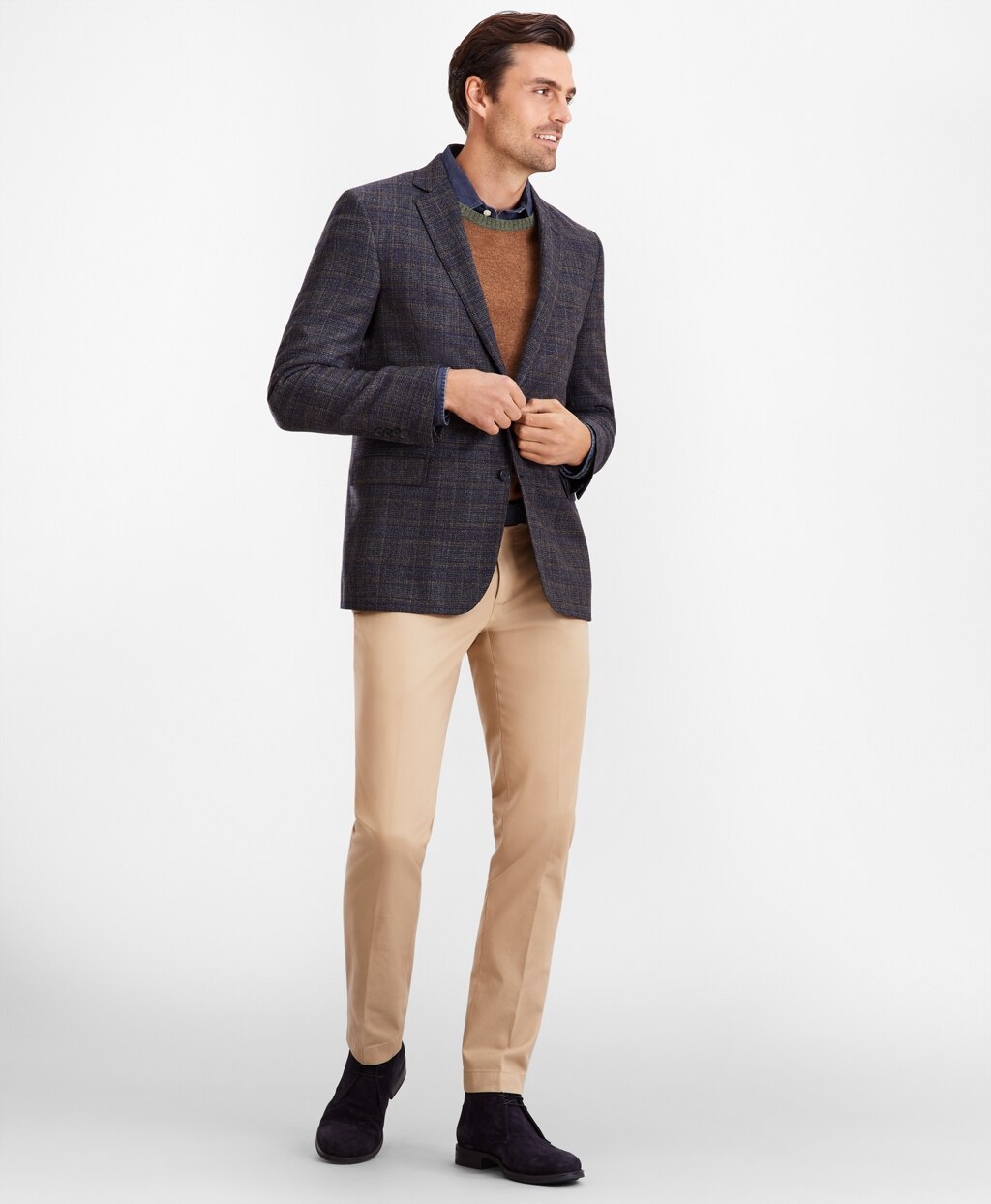 Brooks Brothers Men Regent Fit Check Sport Coat