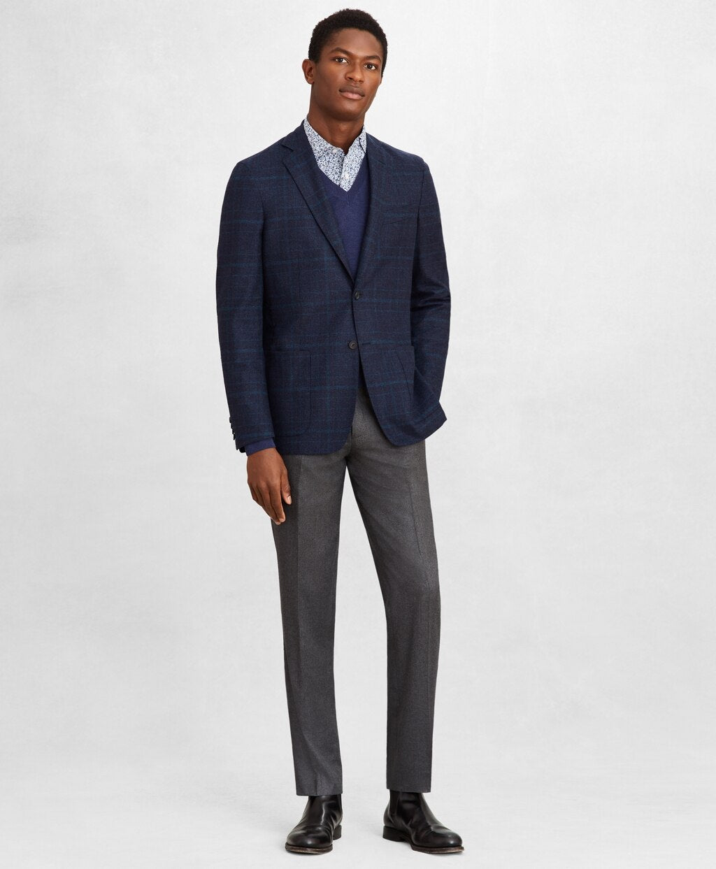 Brooks Brothers Men Golden Fleece® BrooksCloud™ Plaid Sport Coat