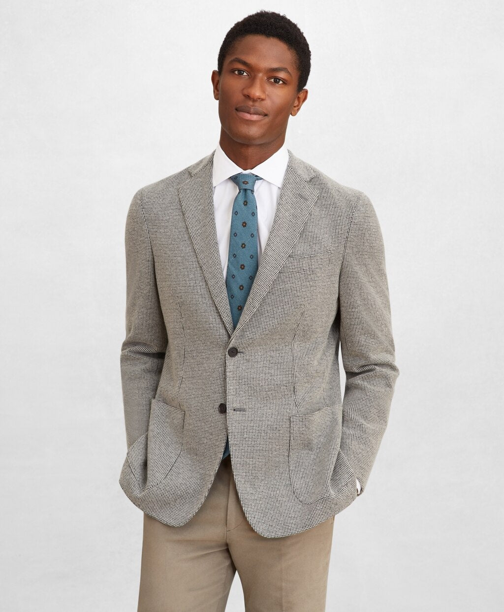 Brooks Brothers Men Golden Fleece® BrooksCloud™ Houndstooth Sport Coat