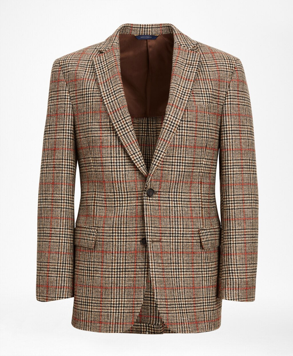 Brooks Brothers Men Regent Fit Plaid Sport Coat