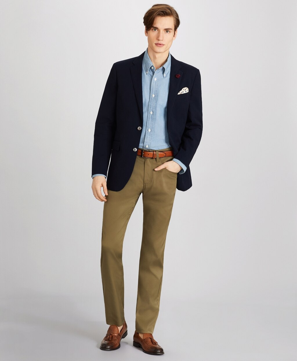 Brooks Brothers Men Milano Fit Seersucker Sport Coat