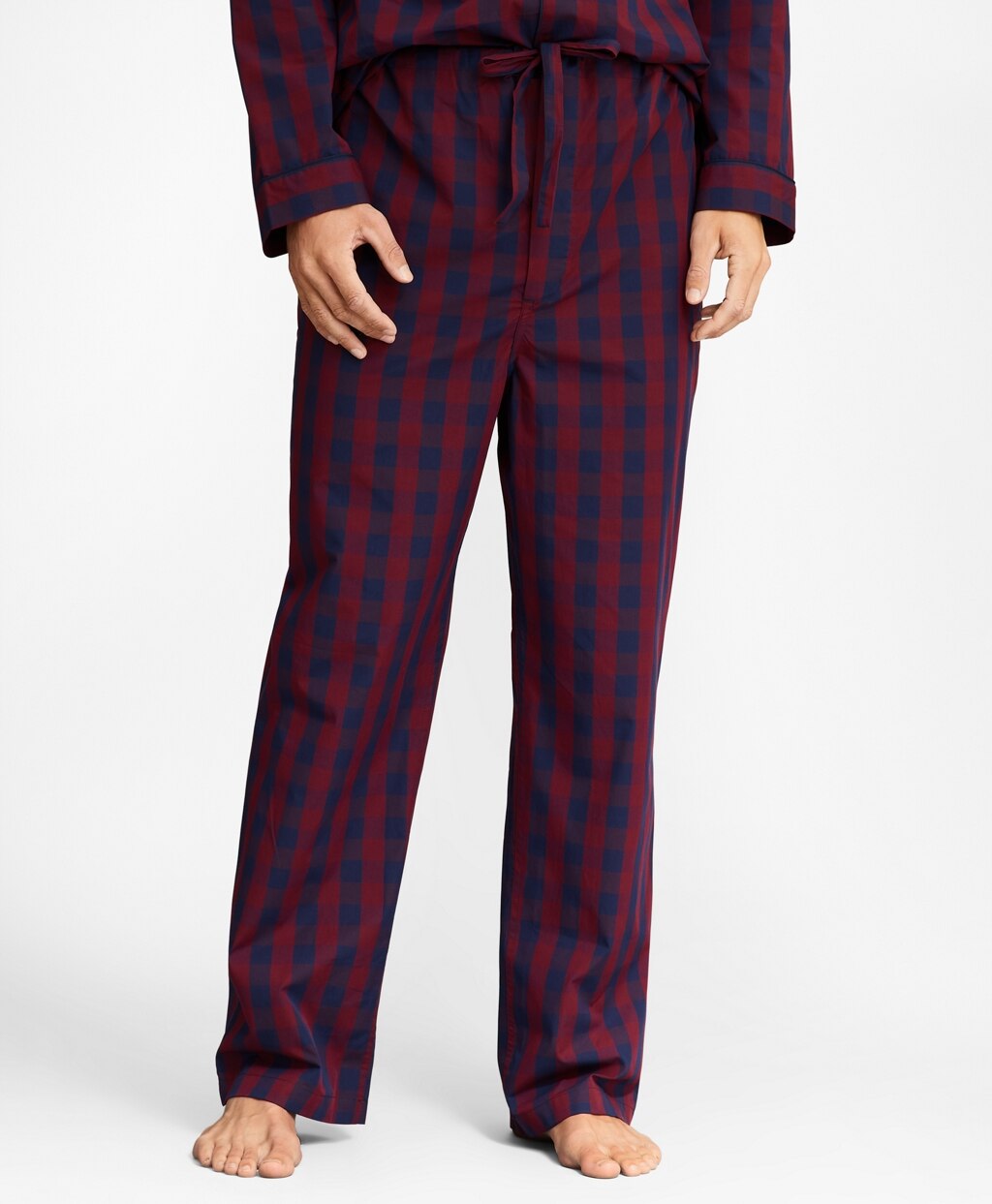 Brooks Brothers Men Buffalo Check Pajamas