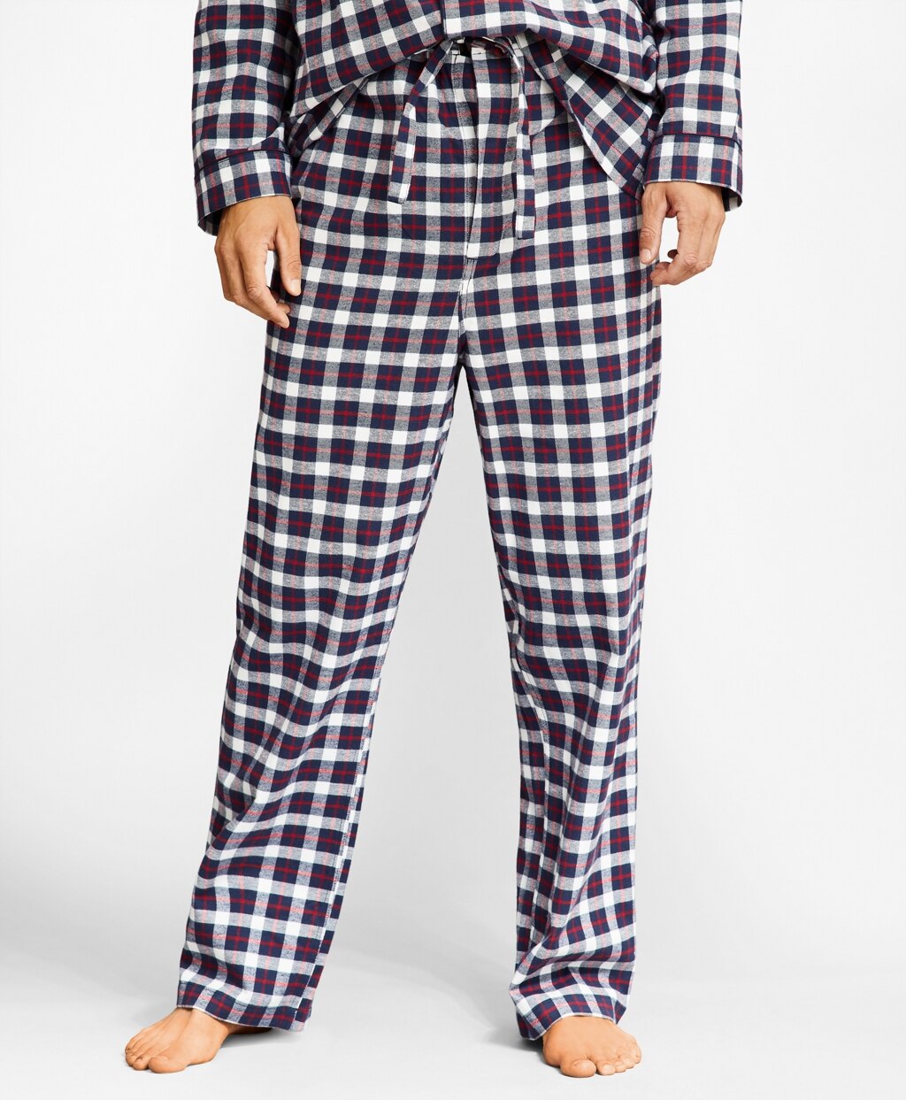 Brooks Brothers Men Plaid Flannel Pajamas