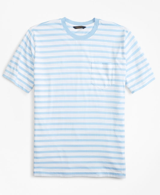 Brooks Brothers Men Supima® Cotton Stripe T-Shirt