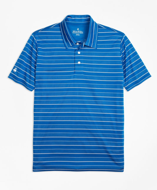 Brooks Brothers Men Performance Series Bird's-Eye Stripe Polo Shirt