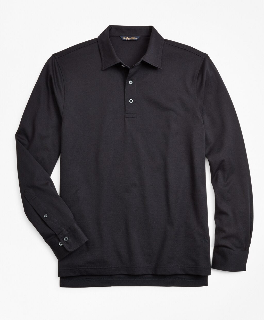 Brooks Brothers Men Premium Extra-Fine Supima® Cotton Pique Long-Sleeve Polo