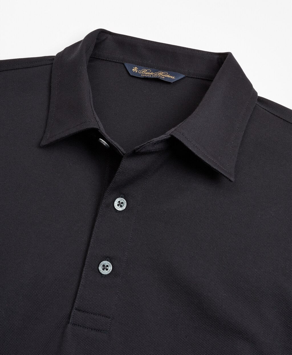 Brooks Brothers Men Premium Extra-Fine Supima® Cotton Pique Long-Sleeve Polo