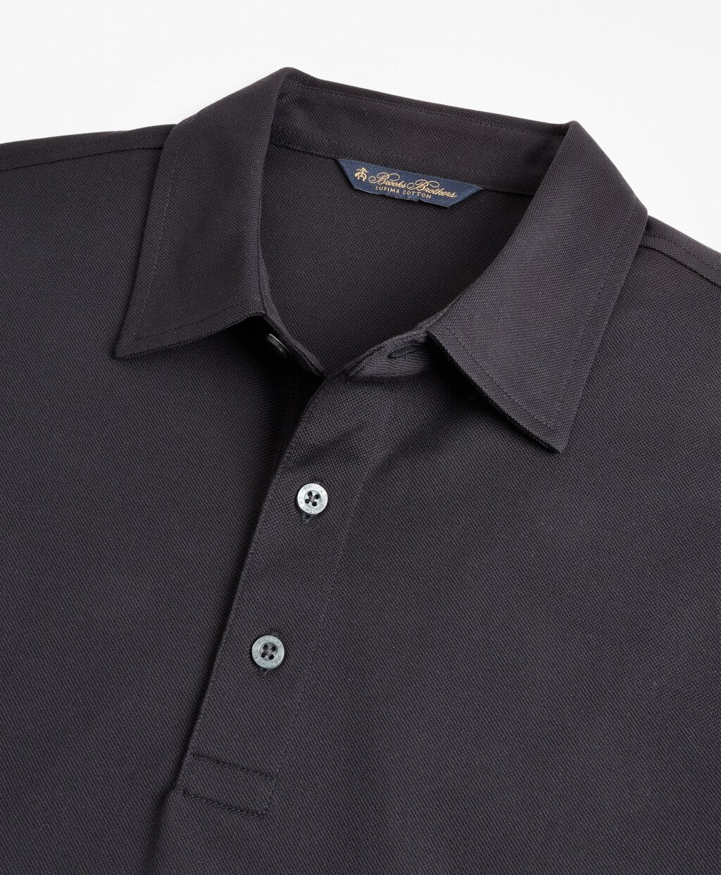 Brooks Brothers Men Premium Extra-Fine Supima® Cotton Pique Short-Sleeve Polo