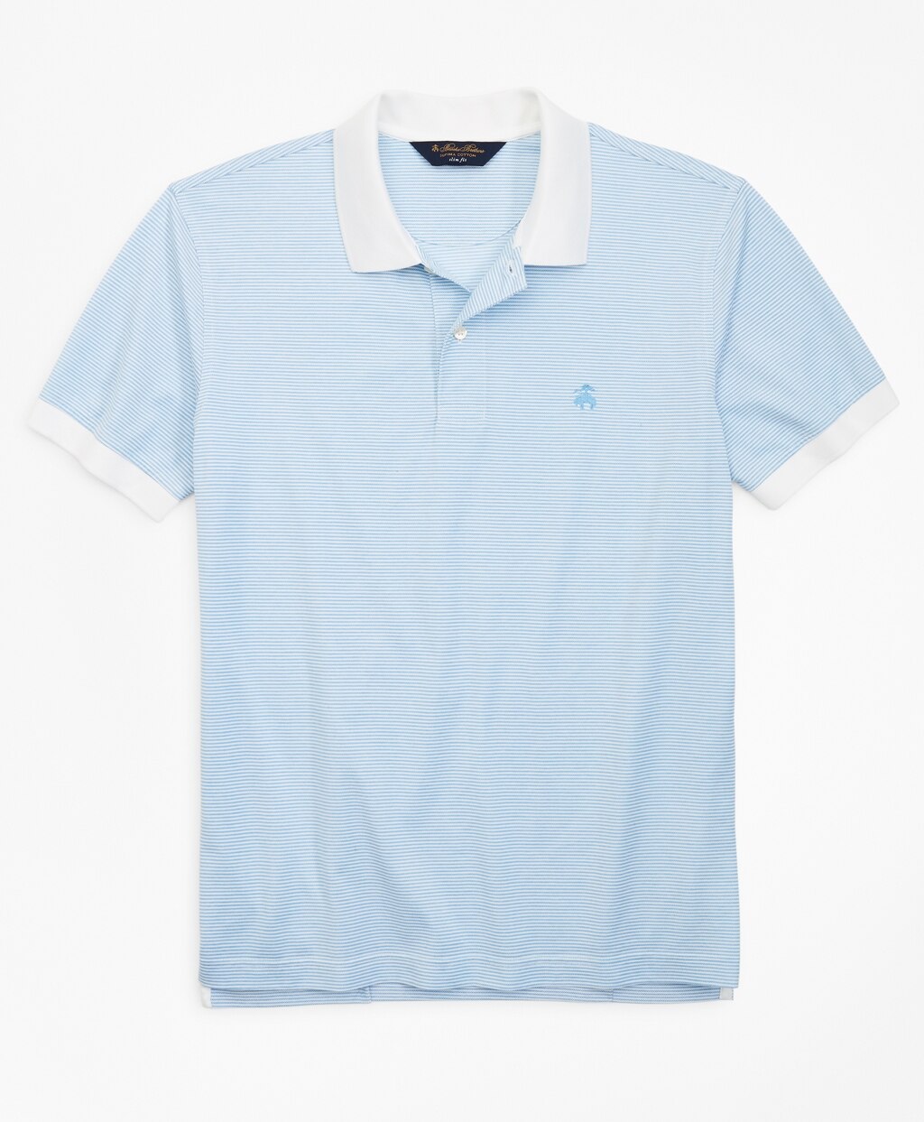 Brooks Brothers Men Slim Fit Stripe Polo Shirt