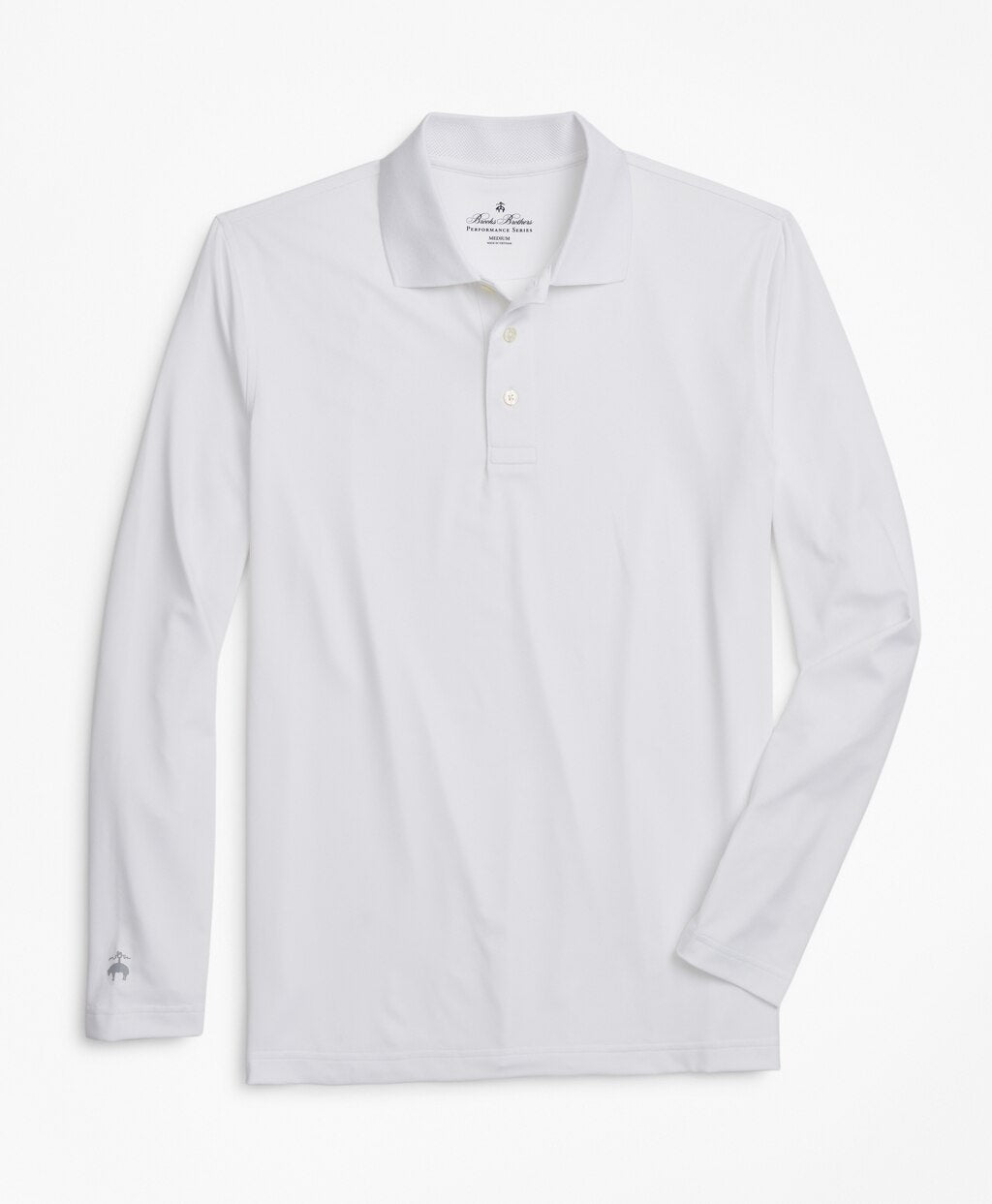 Brooks Brothers Men Performance Series Long-Sleeve Polo Shirt