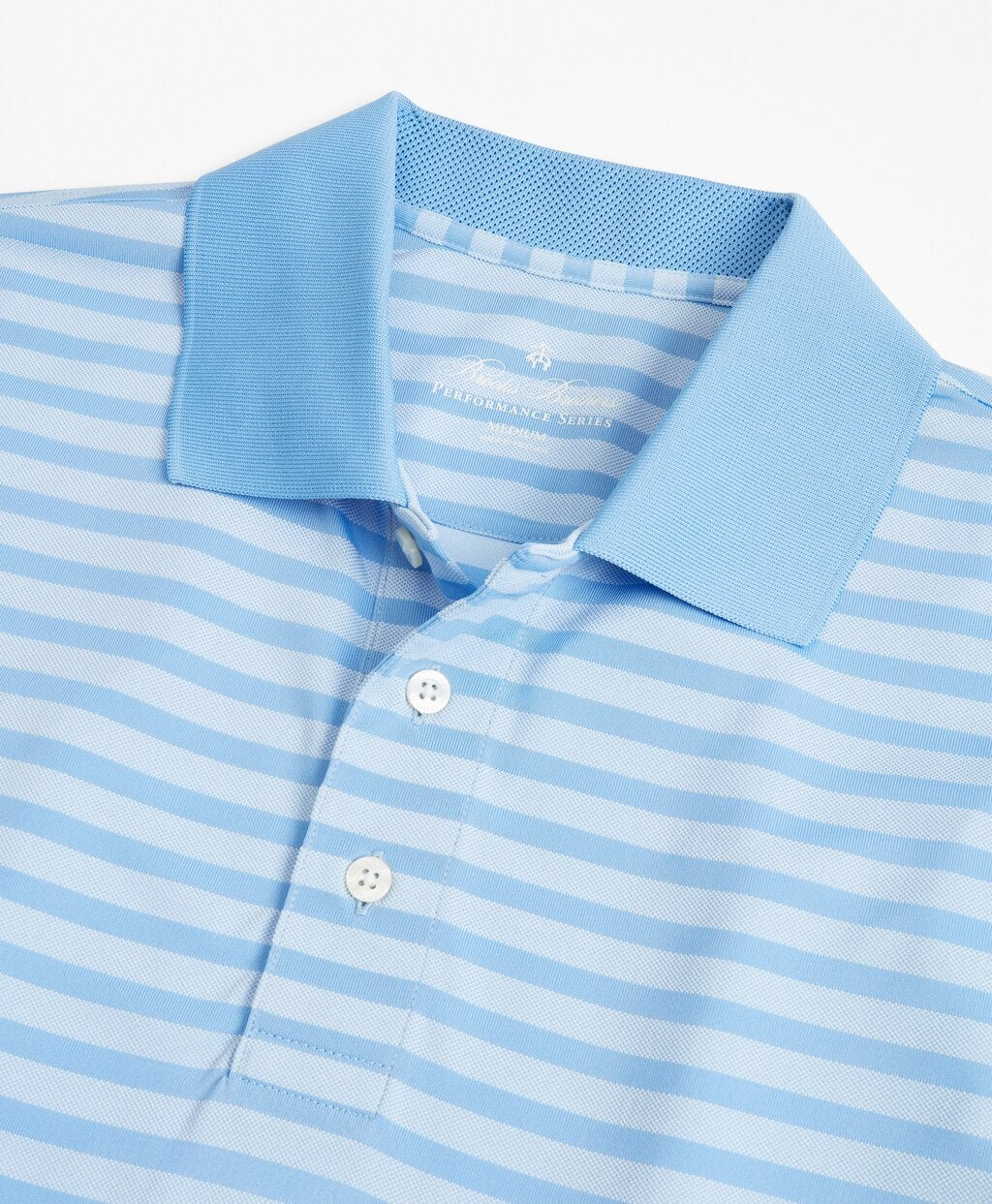 Brooks Brothers Men Performance Series Textured Stripe Polo Shirt