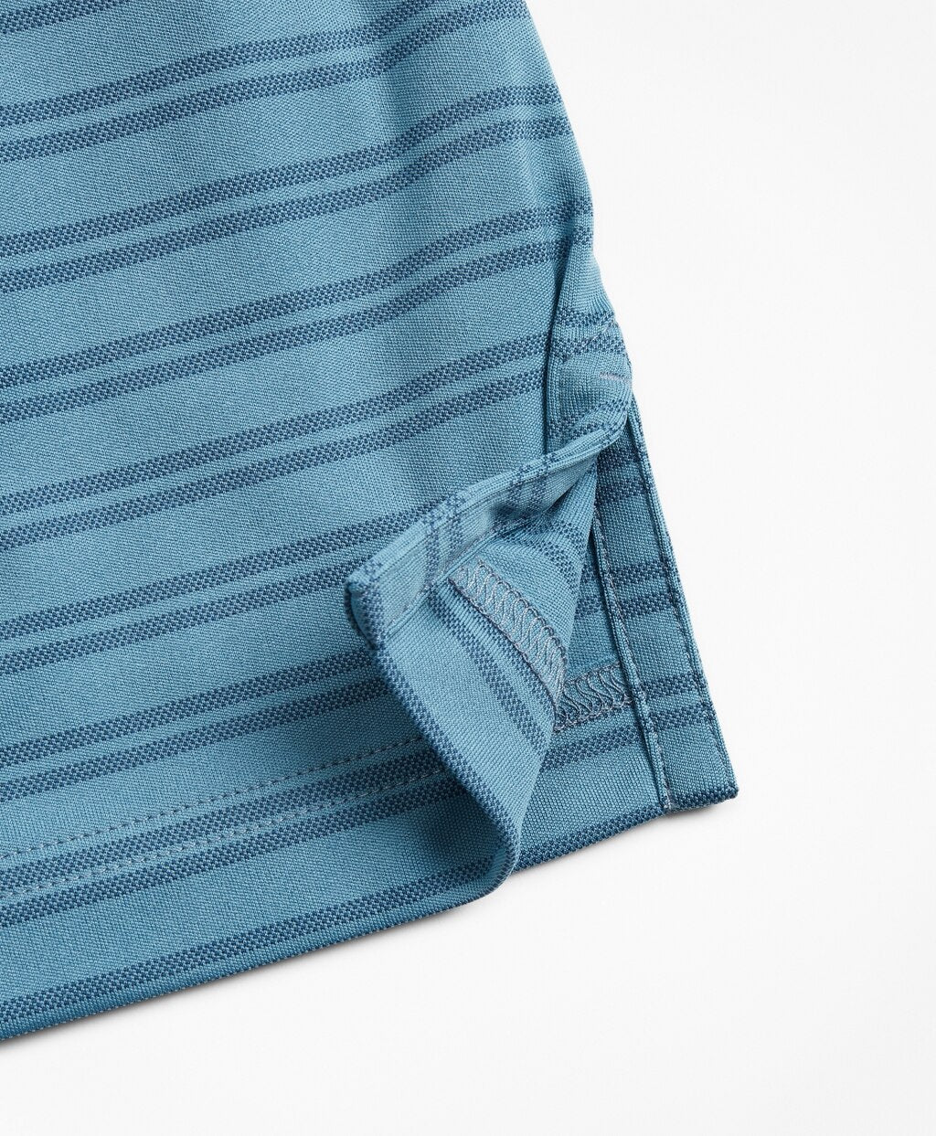 Brooks Brothers Men Performance Series Textured Double-Stripe Polo Shirt