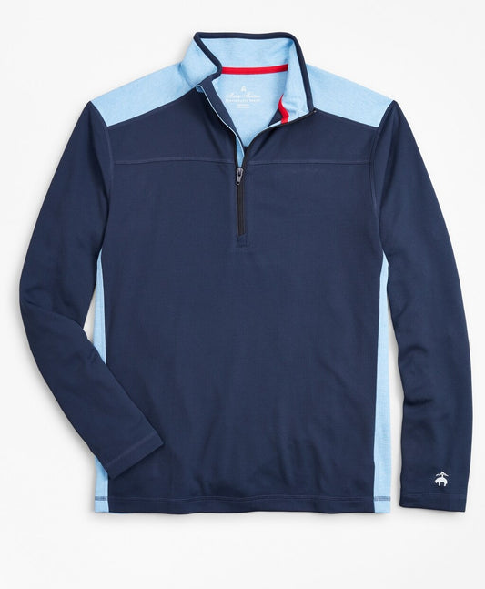 Brooks Brothers Men Performance Series Half-Zip