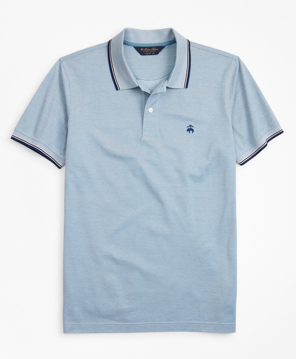Brooks Brothers Men Original Fit Tipped Polo Shirt
