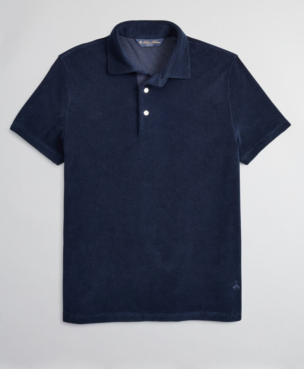 Brooks Brothers Men French Terry Polo Shirt