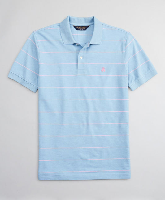 Brooks Brothers Men Slim Fit Thin Stripe Polo Shirt