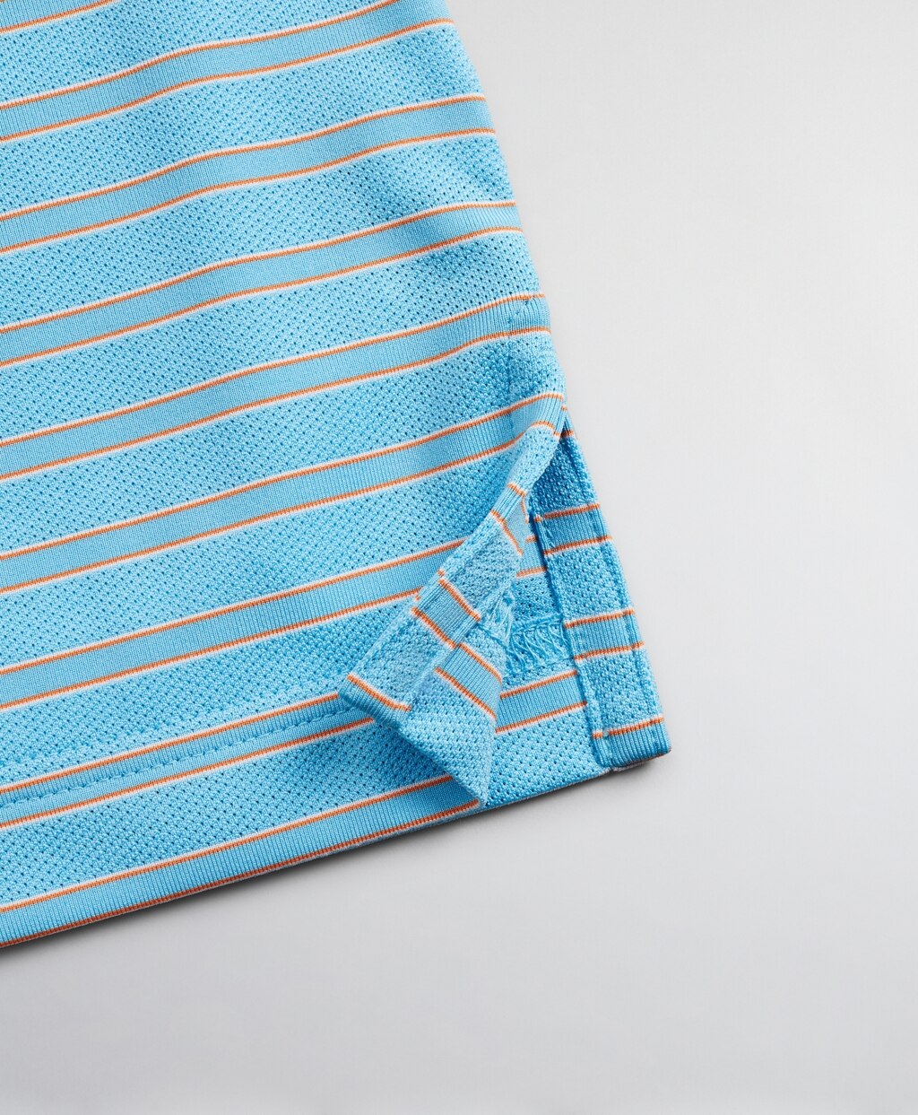 Brooks Brothers Men Performance Series Textured Bar Stripe Polo Shirt