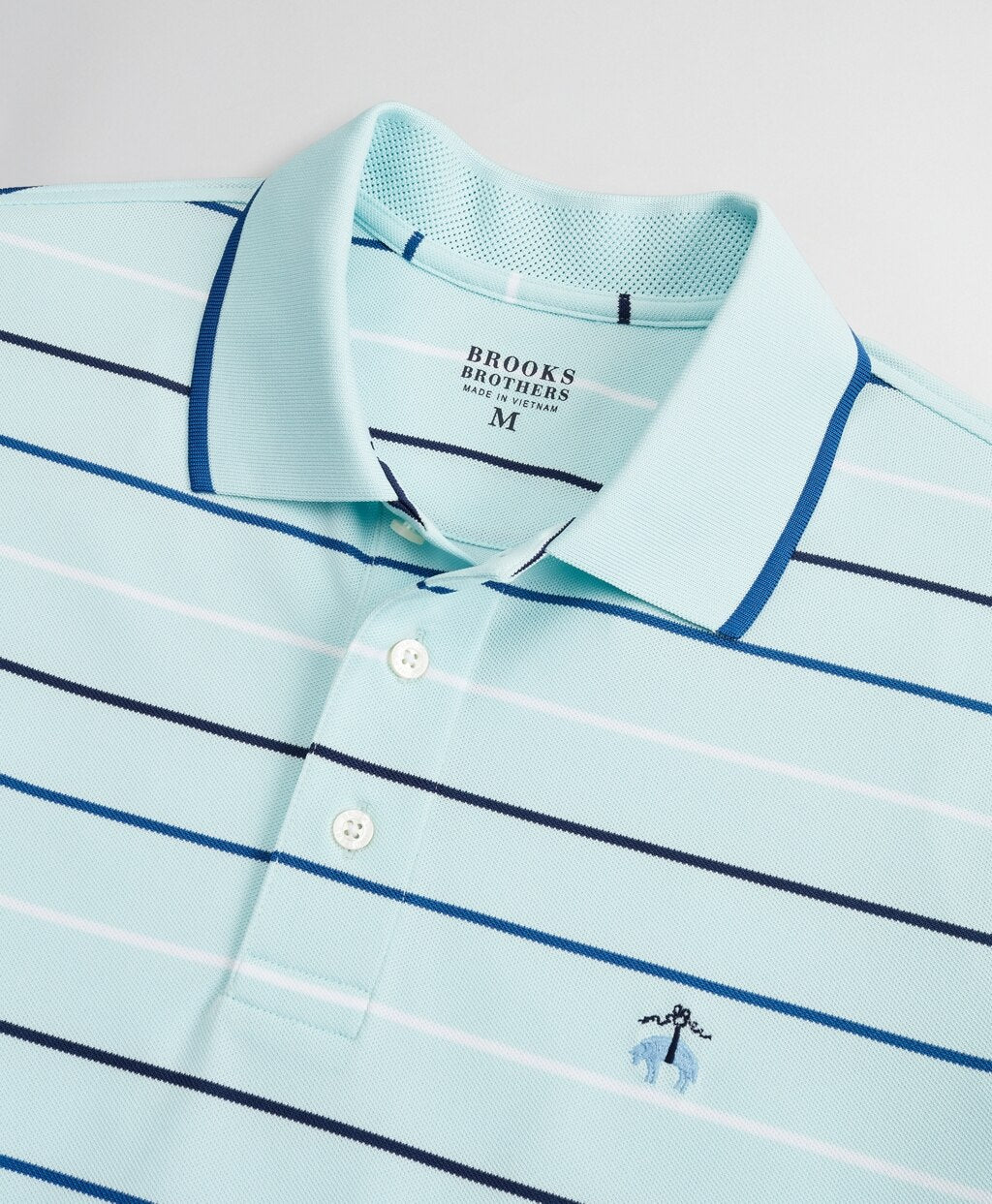 Brooks Brothers Men Performance Series Multi-Stripe Polo Shirt
