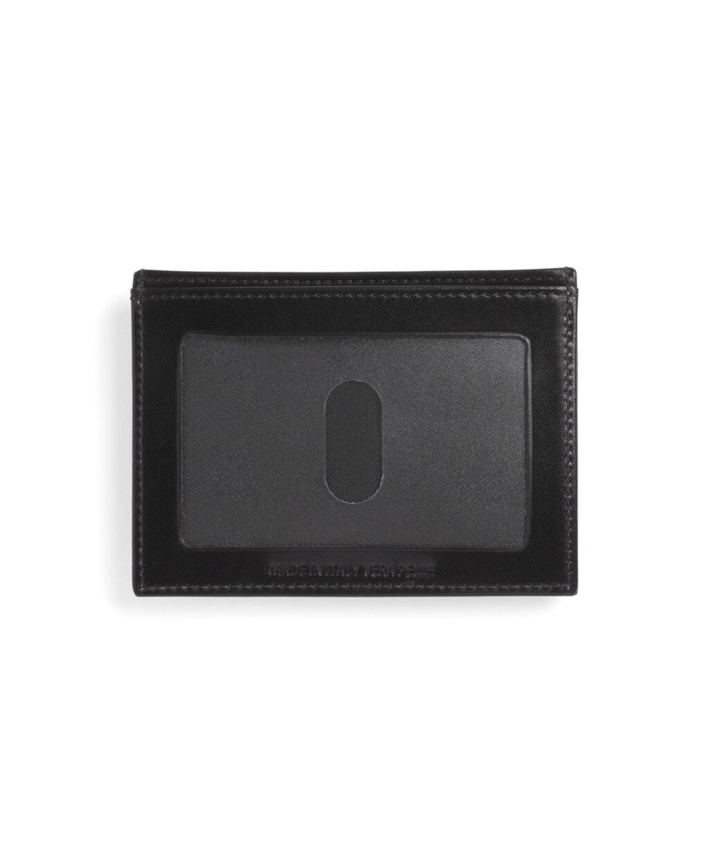 Brooks Brothers Men French Calf Card Case with Magnetic Clip