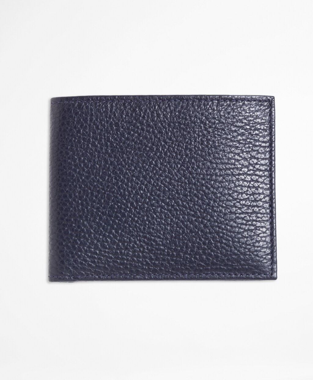 Brooks Brothers Men Pebble Leather Wallet