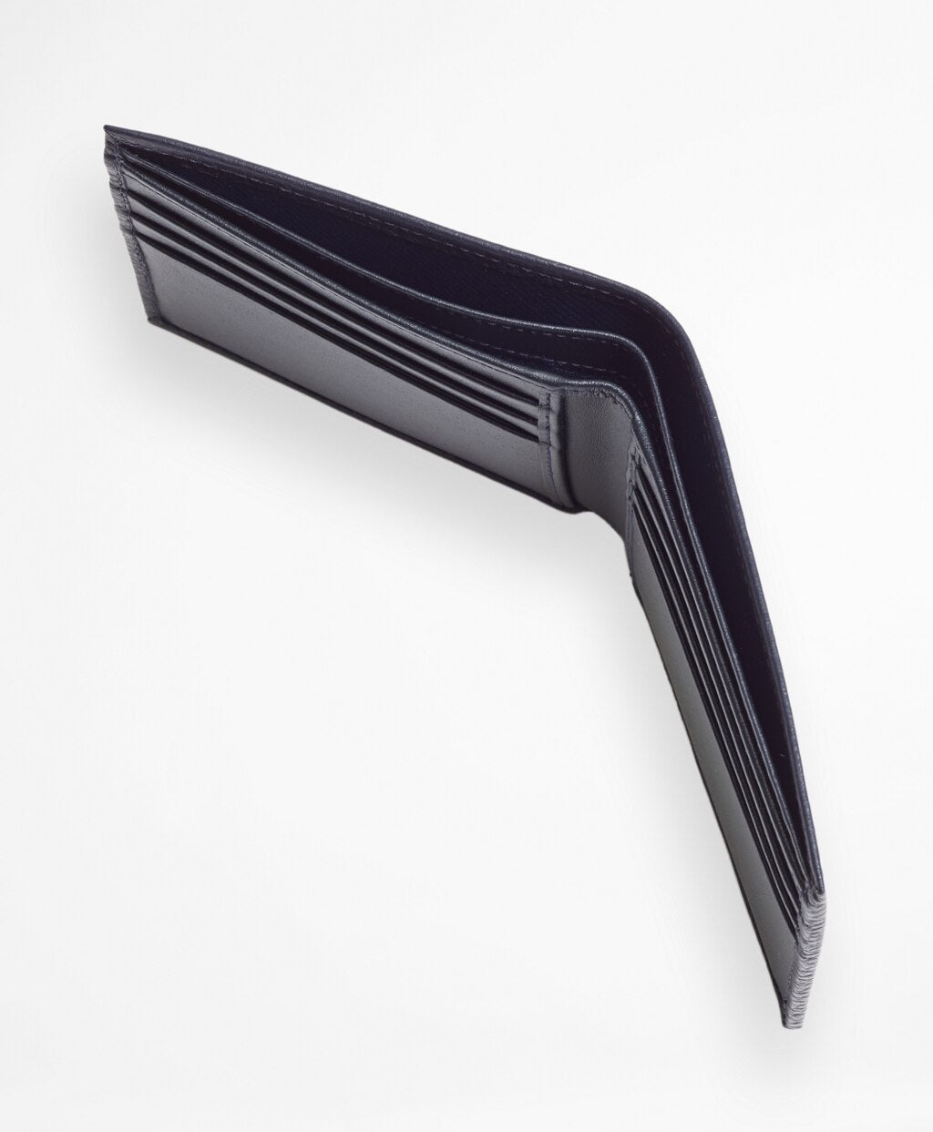 Brooks Brothers Men Pebble Leather Wallet