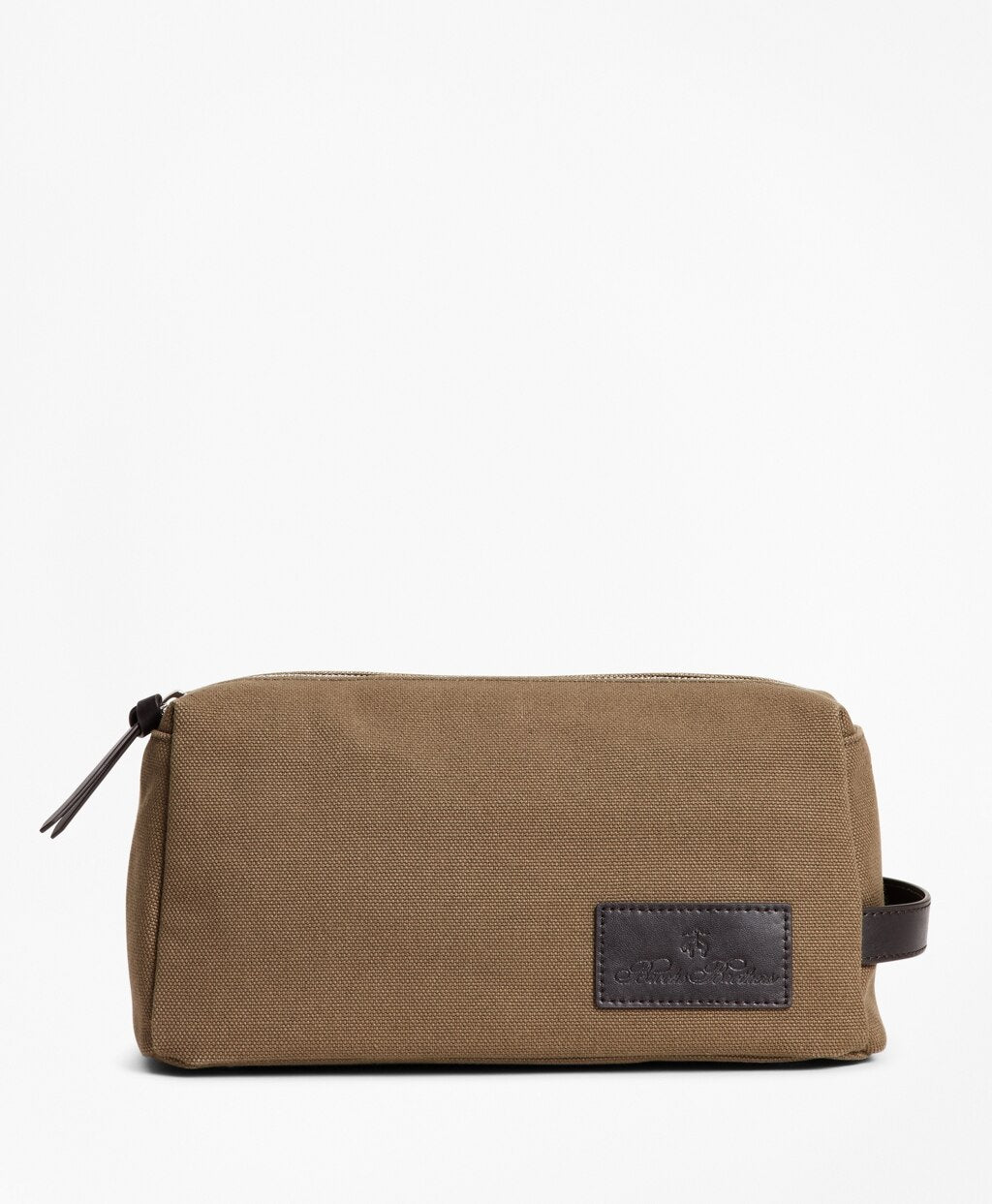 Brooks Brothers Men Canvas Travel Kit