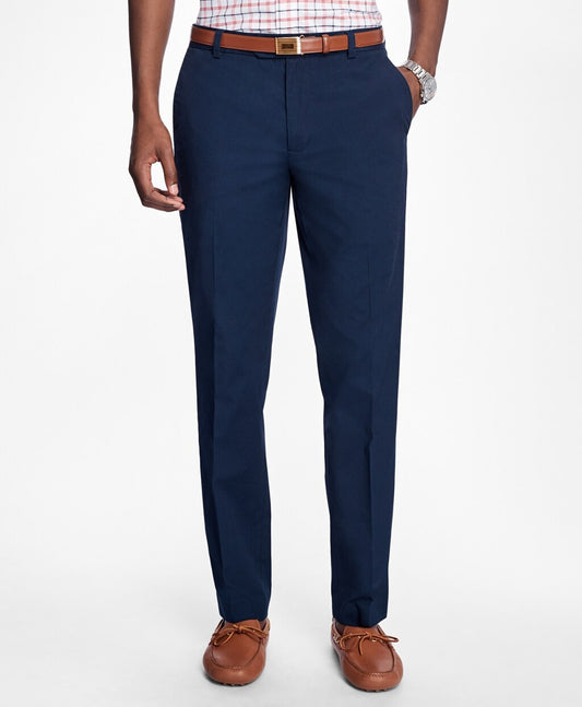 Brooks Brothers Men Milano Fit Supima® Cotton Poplin Pants