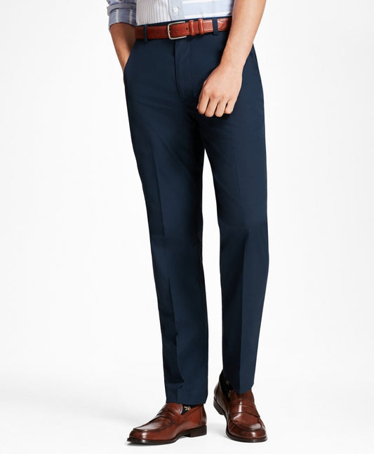 Brooks Brothers Men Clark Fit Supima® Cotton Poplin Pants